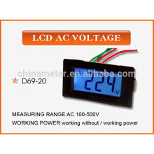 (D69-20) LCD AC VOLTAGE Digital Panel Meter